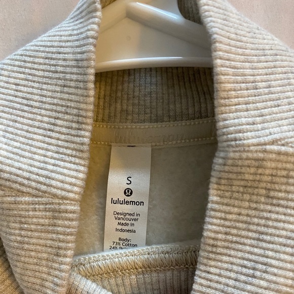 Lululemon All Yours Mock Neck Crew. Like new! - Picture 3 of 5